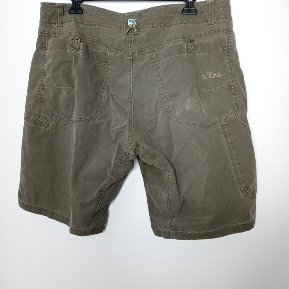 Kuhl army green shorts size 36 - Picture 5 of 8